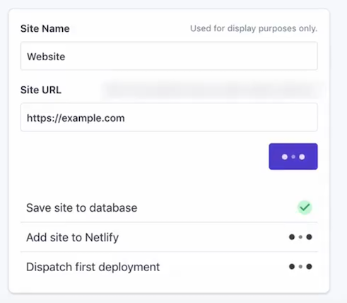 Showing the user what's going on